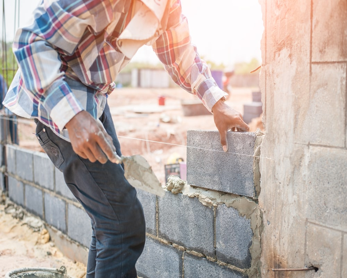 Prix construction d'un mur par un professionnel